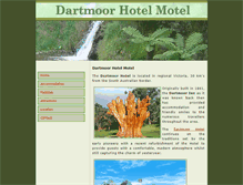 Tablet Screenshot of dartmoorhotel.com.au